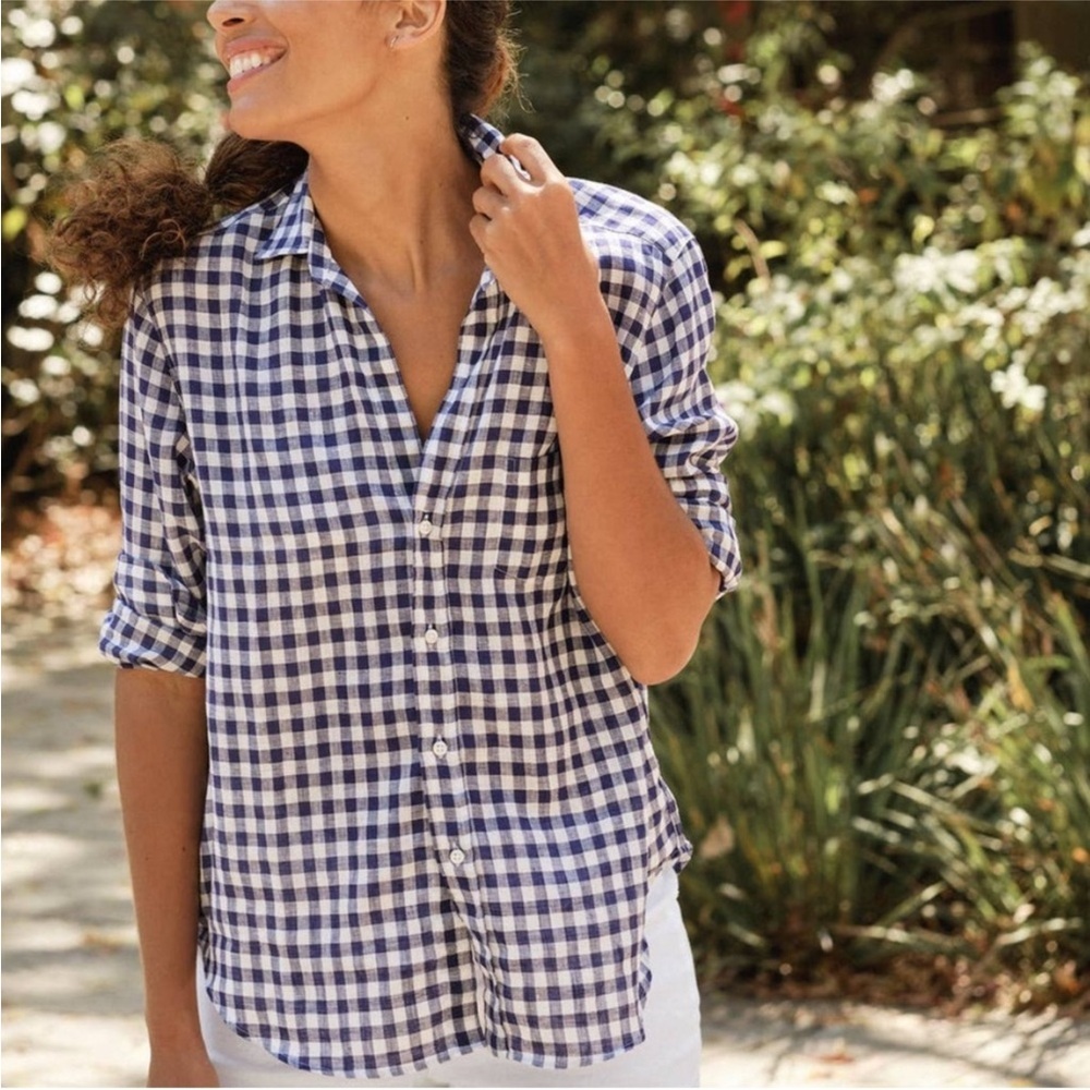 Frank & Eileen Gingham Button Down - image 8